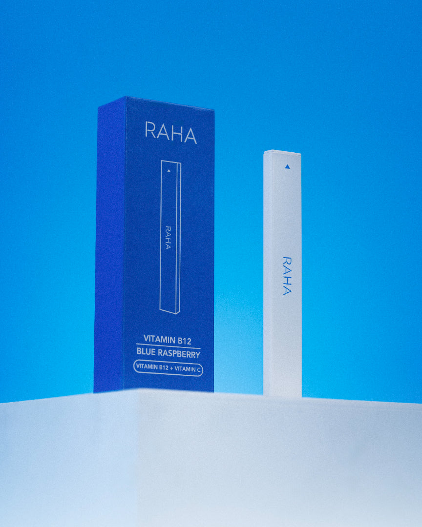 RAHA Vitamin B12 Aromatherapy Diffuser | Nicotine-Free UAE RAHA DIFFUSER UAE RAHA Vitamin B12 Aromatherapy Diffuser | Nicotine-Free UAE RAHA DIFFUSER UAE